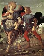 Andrea del Verrocchio Tobias and the Angel oil painting artist